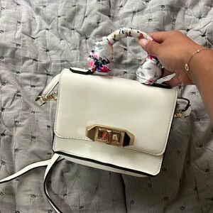 Aldo White Shoulder Bag